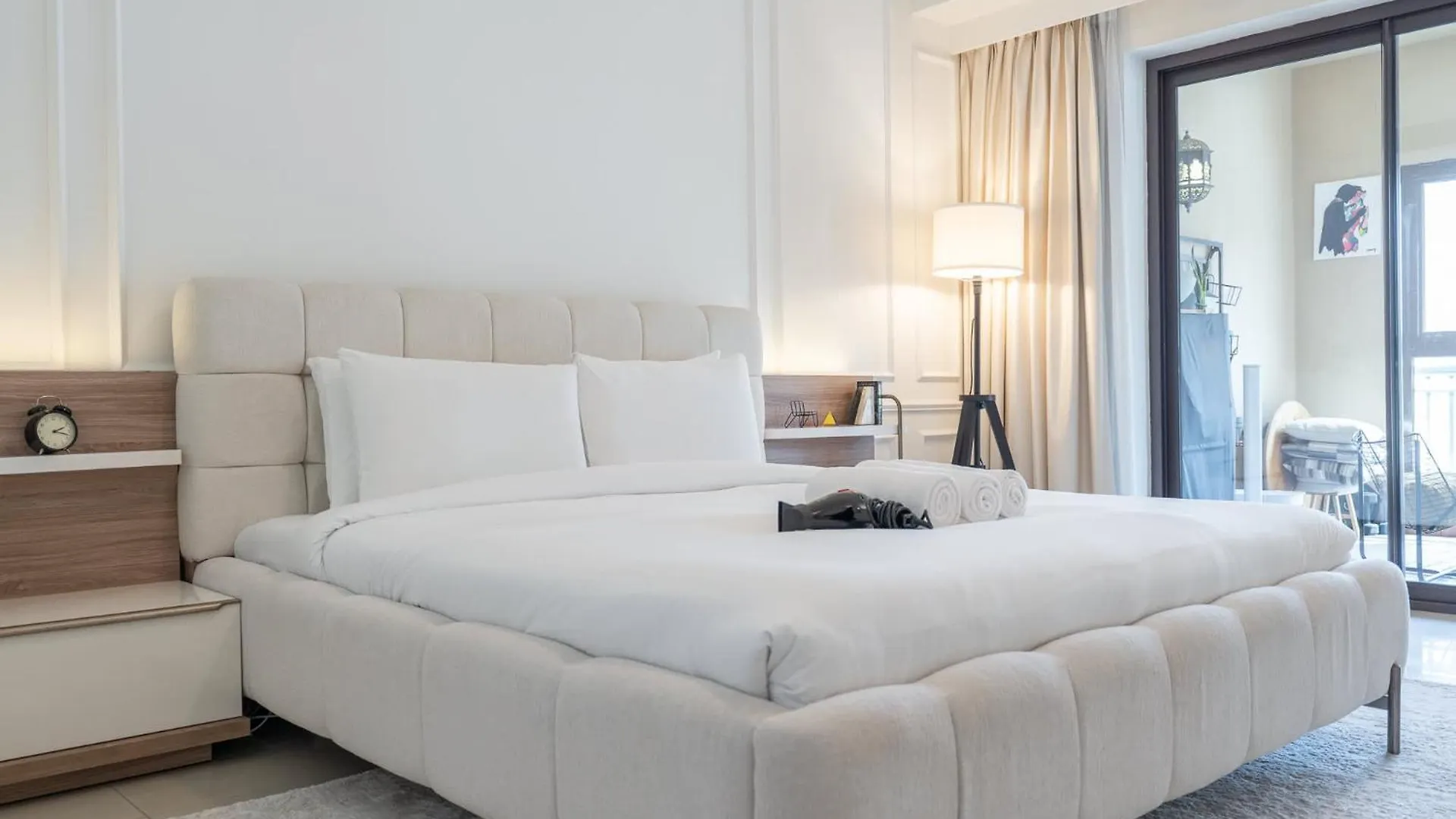 Luxury Palm Jumeirah Apartment With Balcony Дубай 0*,